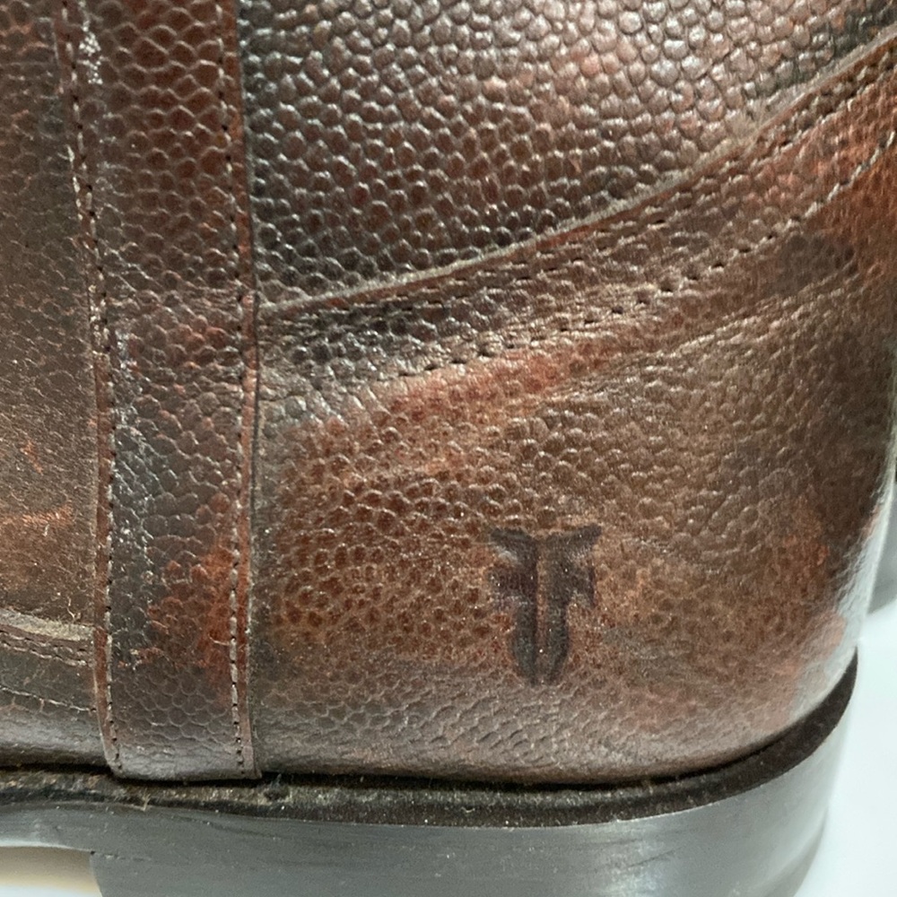 Ladies Frye ankle boots leather size 8 1/2 - Picture 4 of 7